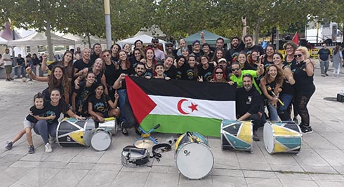 Batukada Samba tu Arte en el Festival Oasis Sonoro 2024